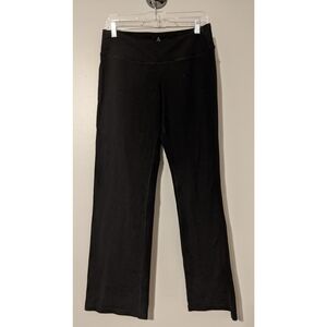 PrAna Black Hiking Yoga Straight Leg Pants Size Medium